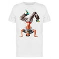thumbnail image 1 of Young Strong Man Break Dancing T-Shirt Men -Image by Shutterstock, Male 3X-Large, 1 of 2