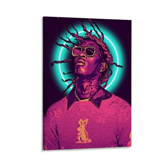 Young Thug (3) Canvas Poster Bedroom Decor Office Room Decor Gift