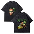 thumbnail image 1 of Young Thug SLATT Cotton Vintage Wash Tee Shirt  Streetwear T shirt, 1 of 4