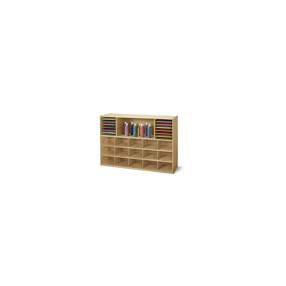 Sectional Cubbie-Tray Storage - without Bins