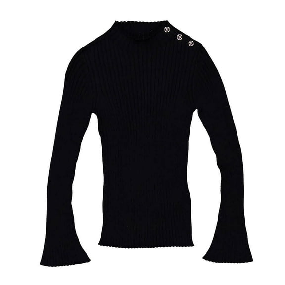 Young Versace Girls Long Sleeve Wool Sweater, Size 8Y