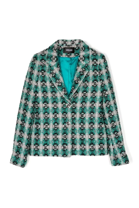 Girls Tweed Blazer Jacket, Size 12Y