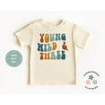 thumbnail image 1 of Young Wild And Three Kids Shirt - Third Birthday Tee - Three Birthday Top - Three Year Old Boy Girl Uninatural Tshirt, New Born, Baby Shower Gift, New Parents Gift, 1 of 3