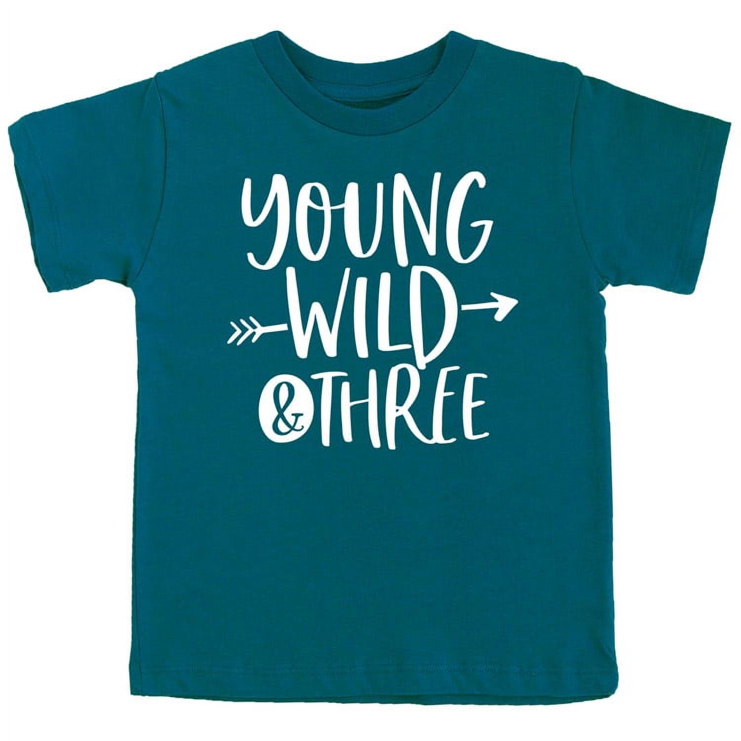 young wild and three shirt boy