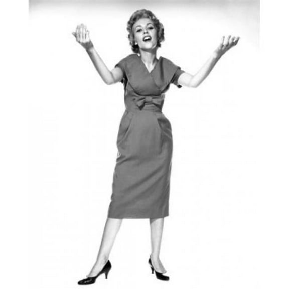 Young Woman Gesturing Poster Print - 18 x 24 in.