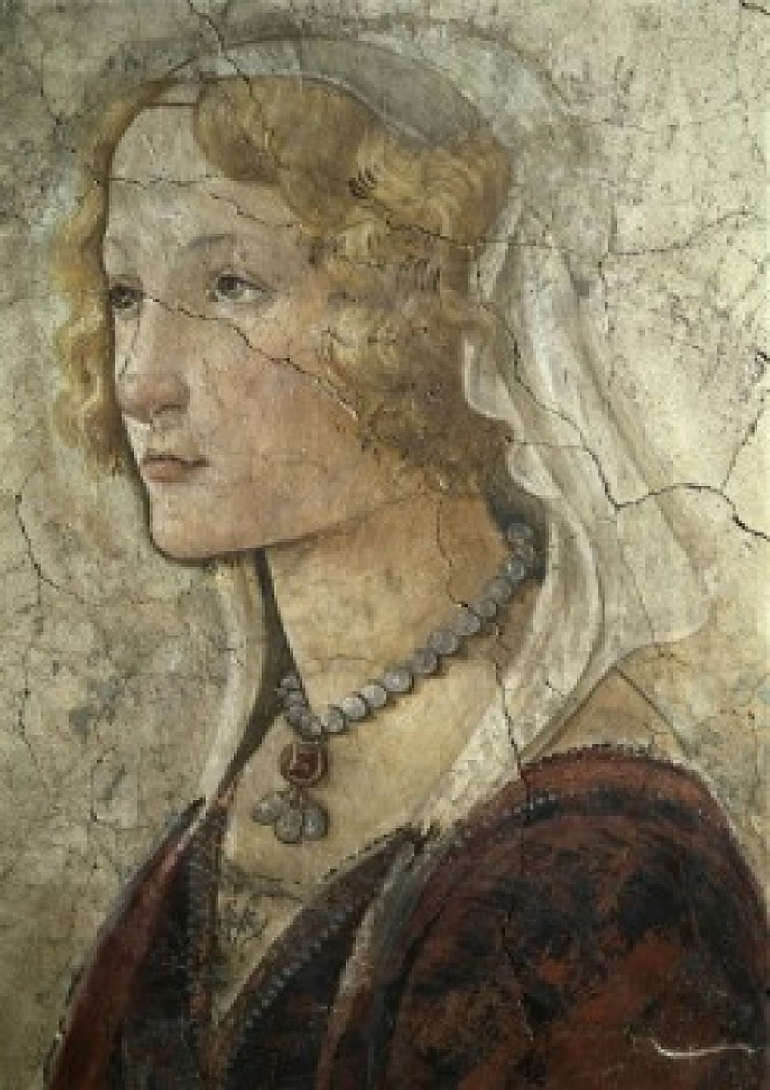 Young Woman Receives Gifts From Venus and the Three Graces (Detail of the Young Woman) Sandro Botticelli (1444-1510Italian) Musee du Louvre Paris Canvas Art - Sandro Botticelli (18 x 24)