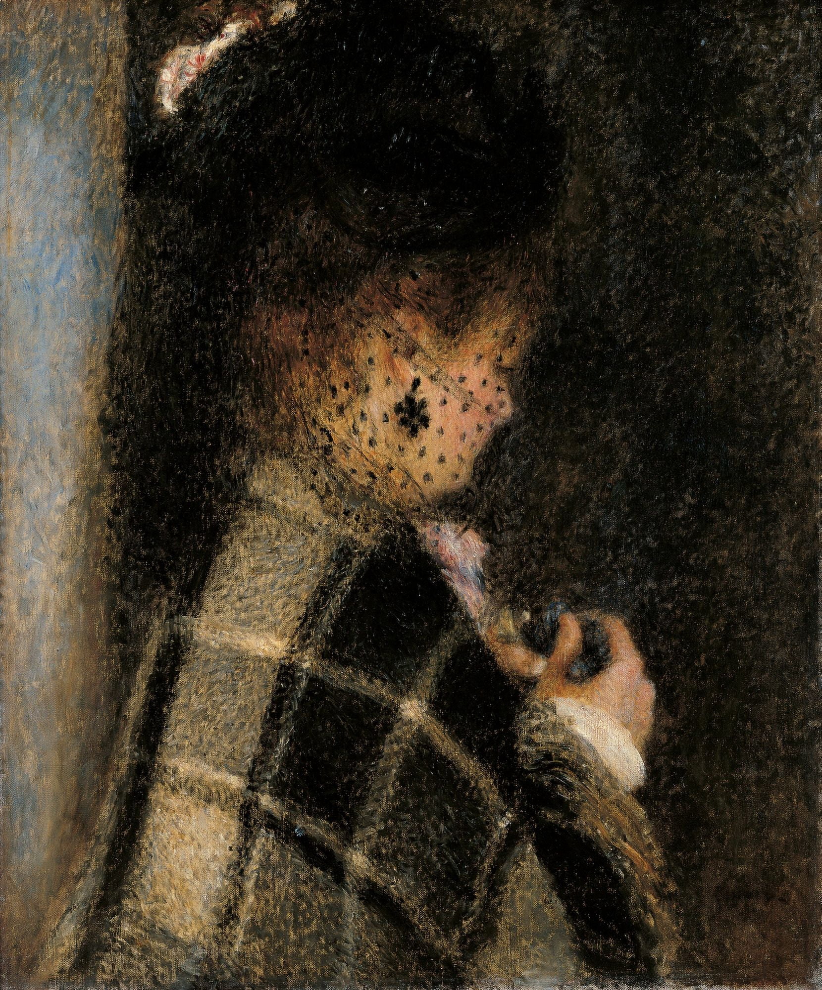 Young Woman With A Veil Canvas Art - (24 x 36)