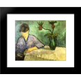 thumbnail image 1 of Young Woman in Kimono, Reading 20x24 Framed Art Print by Emile Bernard, 1 of 2