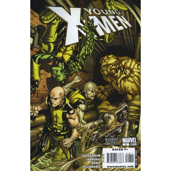 Young X-Men #8 VF ; Marvel Comic Book