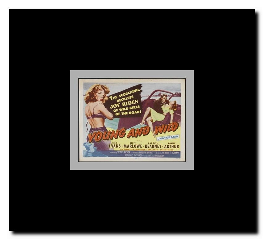 Young and Wild Framed Movie Poster