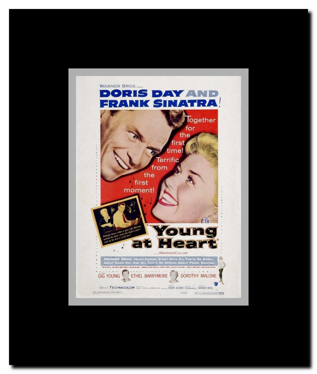 Young at Heart Framed Movie Poster