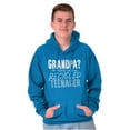 thumbnail image 1 of Young at Heart Grandpa Grandparent Hoodie Hooded Sweatshirt Men Brisco Brands 3X, 1 of 6