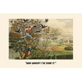 thumbnail image 1 of Young boys climb a tree to get bird's eggs Poster Print by Henry  Alken (18 x 24), 1 of 1
