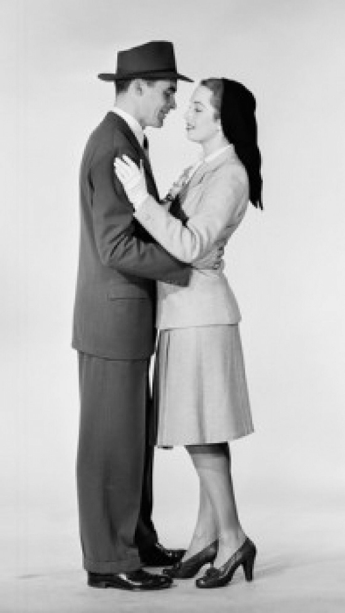 Young couple embracing Canvas Art - (24 x 36)