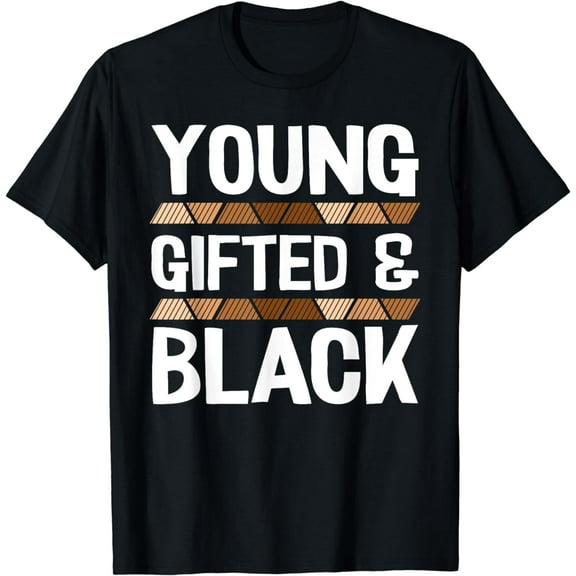 Young ed And Black History Month Cool BLM Melanin Pride T-Shirt