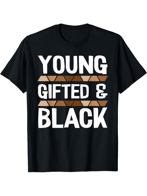 Young ed And Black History Month Cool BLM Melanin Pride T-Shirt