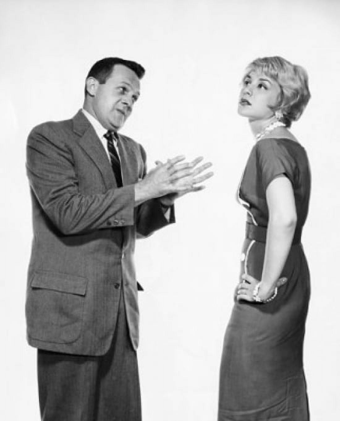 Young man arguing with a young woman Canvas Art - (24 x 36)