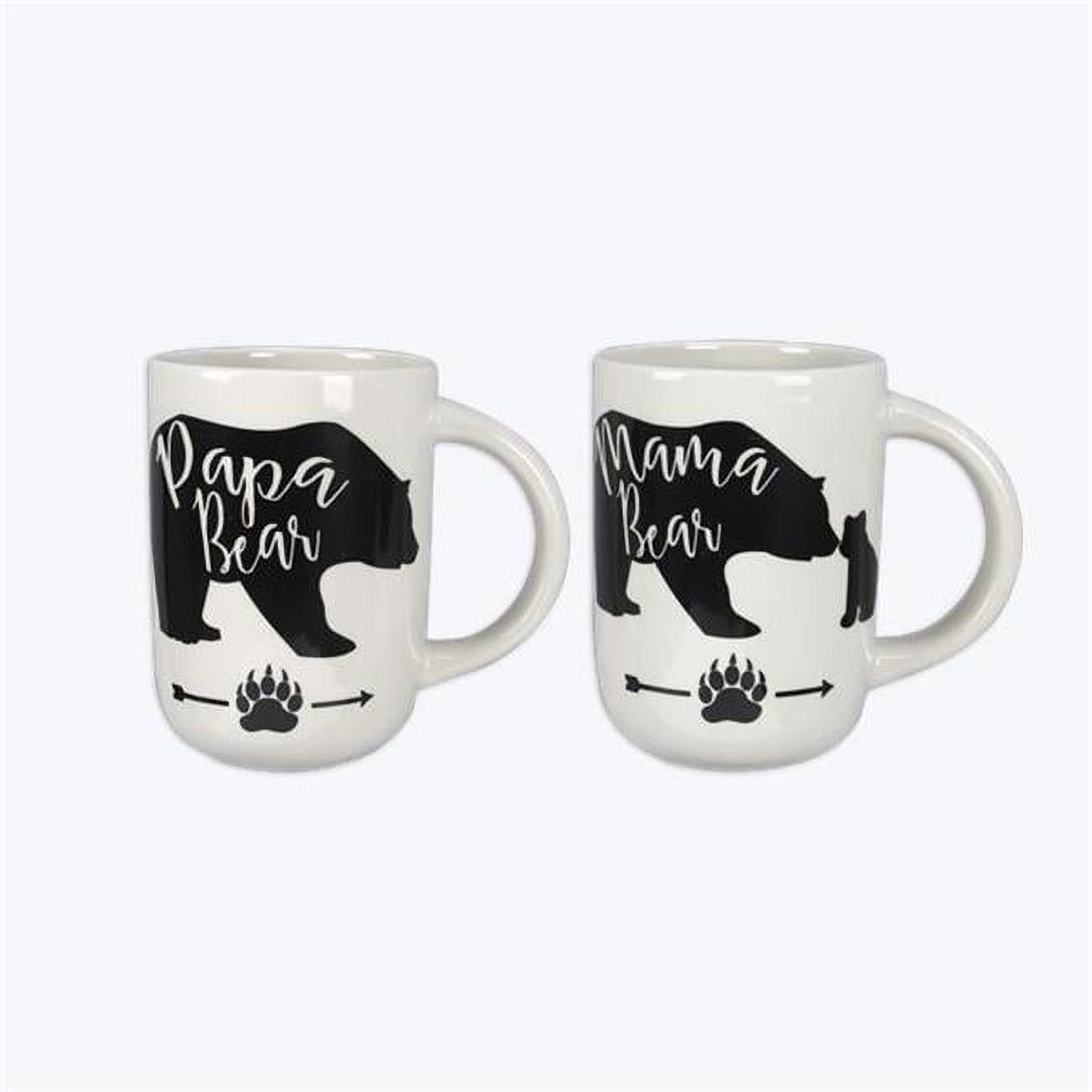 Youngs Cute Animal Bear Coffee Cups Set, Assorted Color Piece