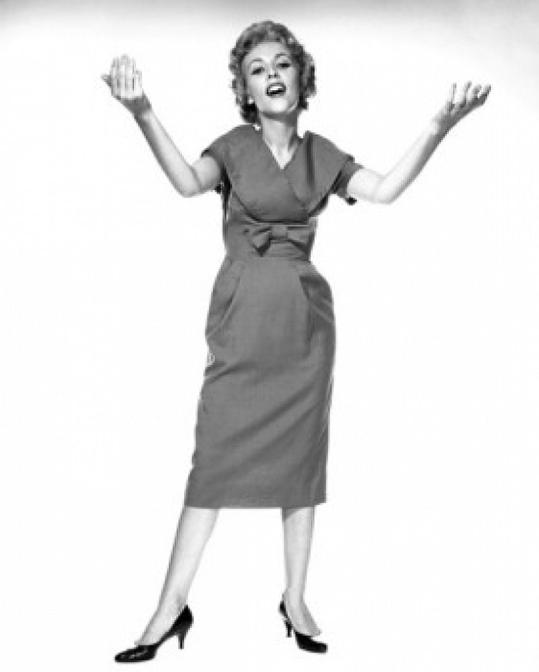Young woman gesturing Canvas Art - (18 x 24)