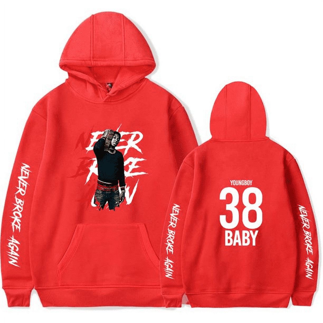YoungBoy Never Broke Again Merch Hoodies Winter Men/Women Hoodie Sweater  The Hooded Long Sleeve Sweatshirts - Walmart.com