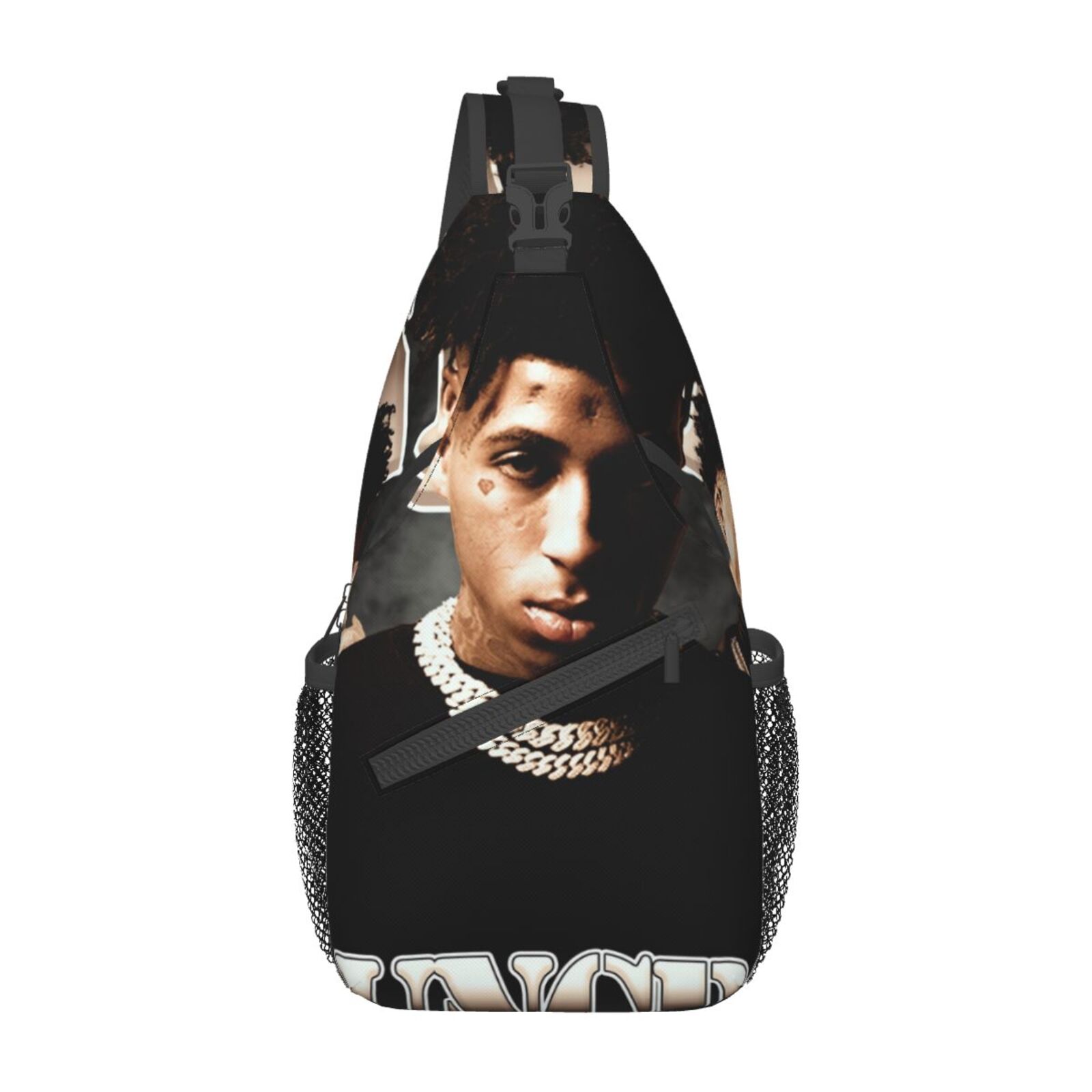 YoungBoy Never Broke Again Poster Sling Bag Crossbody Backpack Chest