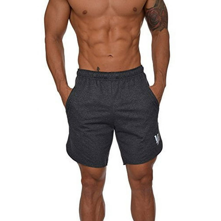YoungLA Men's Running Shorts Athletic Gym Jogging Workout
