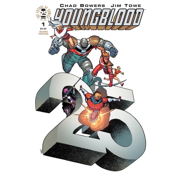 Youngblood #1 (2nd PTG) Image Comics Comic Book