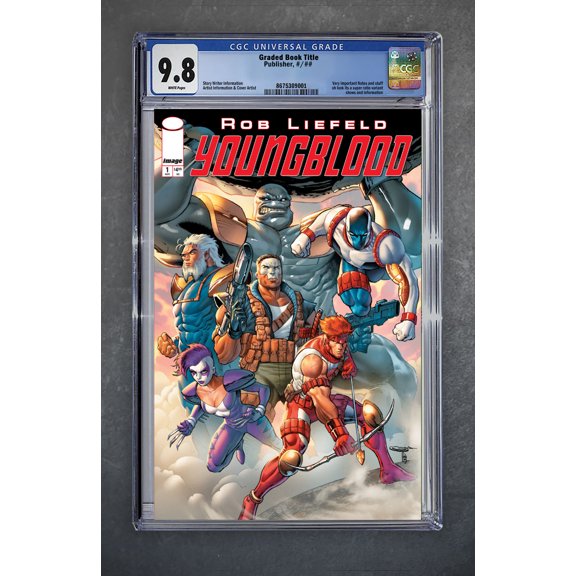 Youngblood 1 CGC Universal Series 9.8 Sajad Shah Variant A Trade LTD 750 [11/12/25]