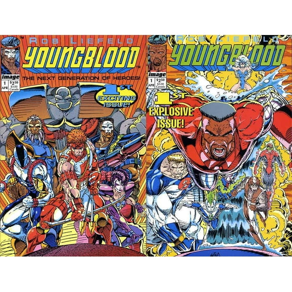 Youngblood #1 VF ; Image Comic Book