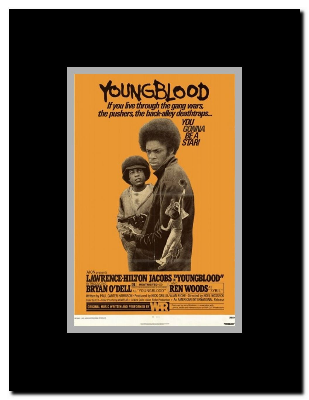 Youngblood Framed Movie Poster