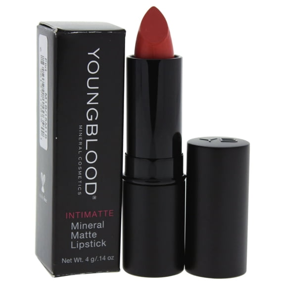 Intimatte Mineral Matte Lipstick - Flirt by Youngblood for Women - 0.14 oz Lipstick