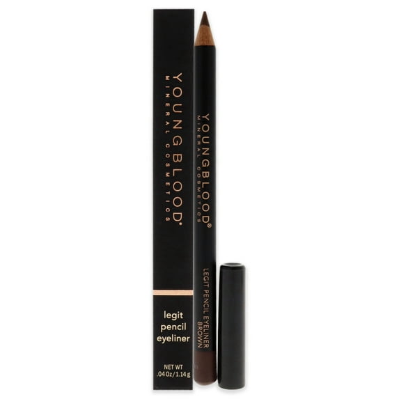 Youngblood Legit Pencil Eyeliner - Brown, 0.04 oz Eyeliner
