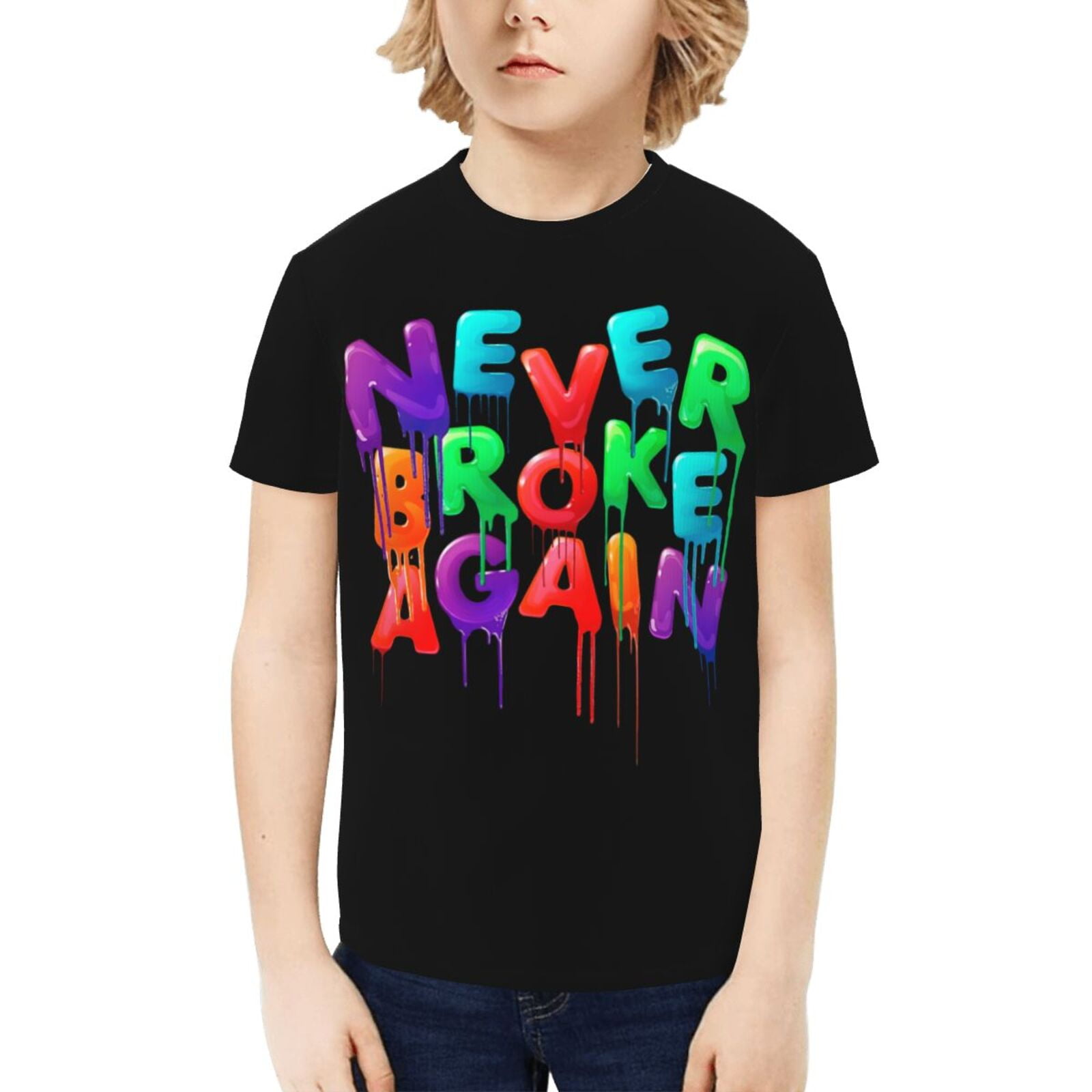 Youngboy Never Broke Again Kids T-Shirt 3d Printed Graphic T-Shirts ...