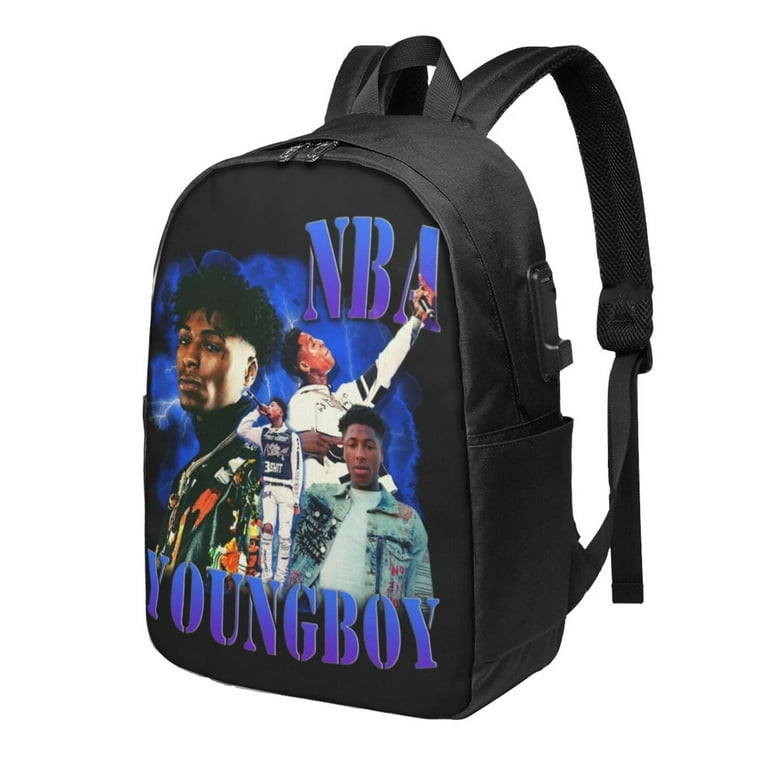 Youngboy Never Broke Again Backpack for Men Women Teen Water