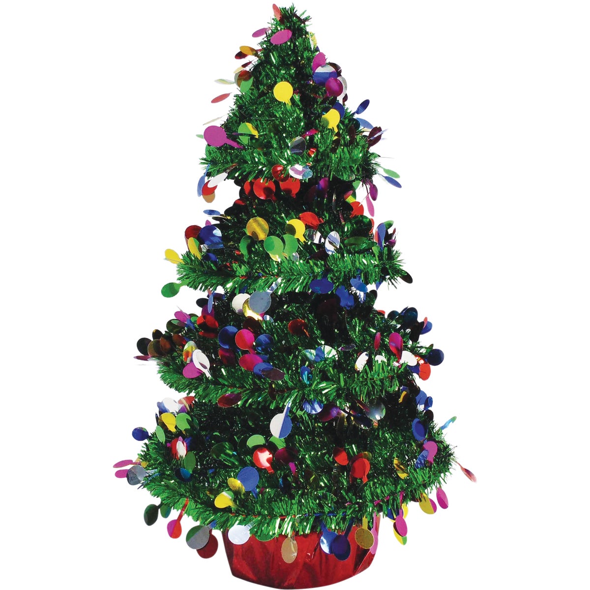 Youngcraft 14 In. Green 3-Dimensional Christmas Tree 3D-TREE Pack of 6 - image 1 of 2
