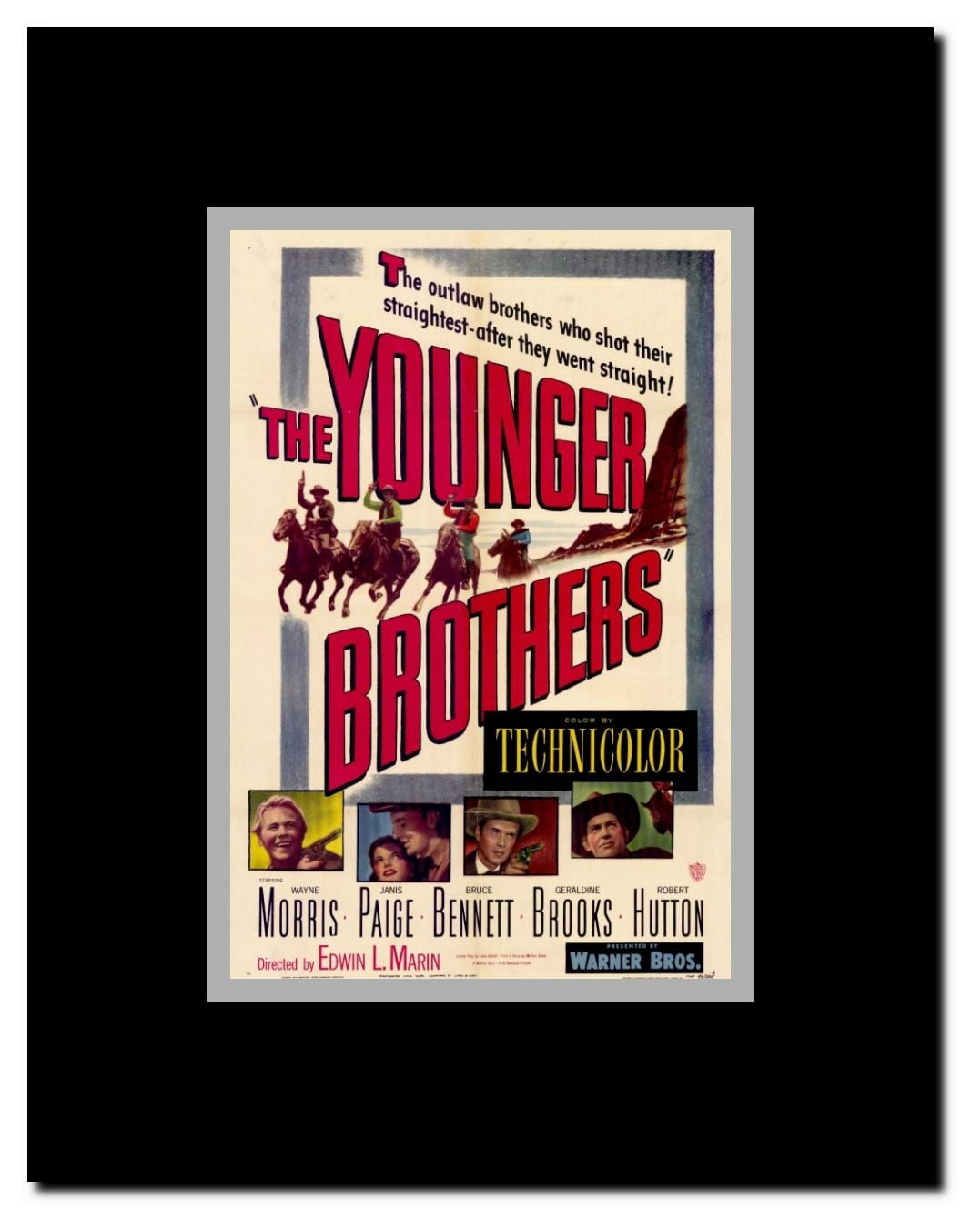 Younger Brothers Framed Movie Poster
