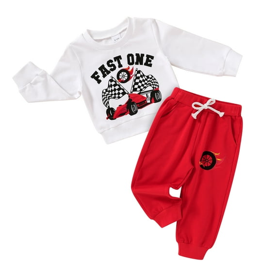 Younger Tree 1st Birthday Outfit Boy Winter Smile Cool Long Sleeve Sweatshirt Clothes Set Gift for 12-18 Months