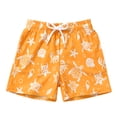 thumbnail image 1 of Younger Tree Baby Boy Swim Trunks Toddler Cute Cartoon Beach Bathing Shorts Swimsuit Swimwear for 12-18 Months, 1 of 9
