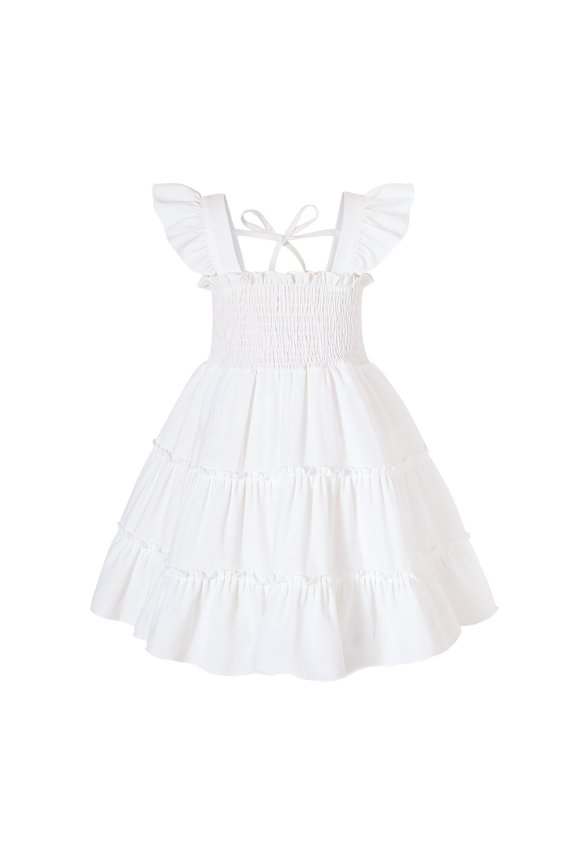 Baby Girl Dress Kid Summer Clothes Sleeveless Flower Beach Boho Princess Sundress for 18-24 Months