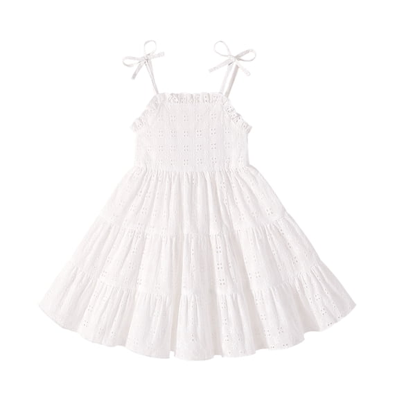 Younger Tree Baby Girl Dress Kid Sleeveless Sling Princess Beach Dresses Summer Clothes for 3-4T