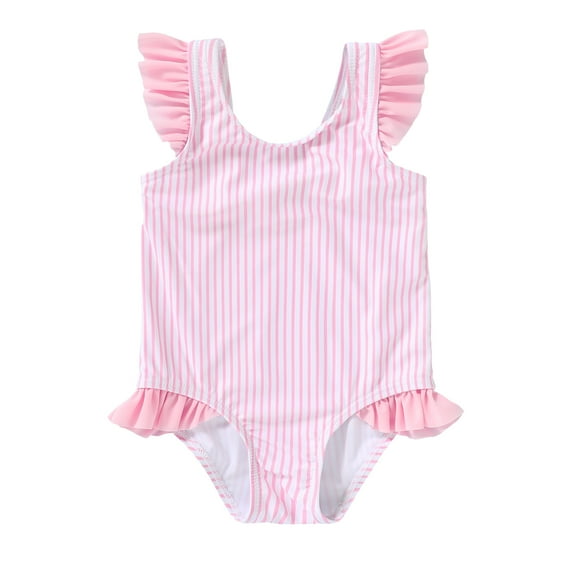 Younger Tree Sleeveless Beach Bikini One-Piece Swimsuit (Girl’s, Sizes 12-18 Months)
