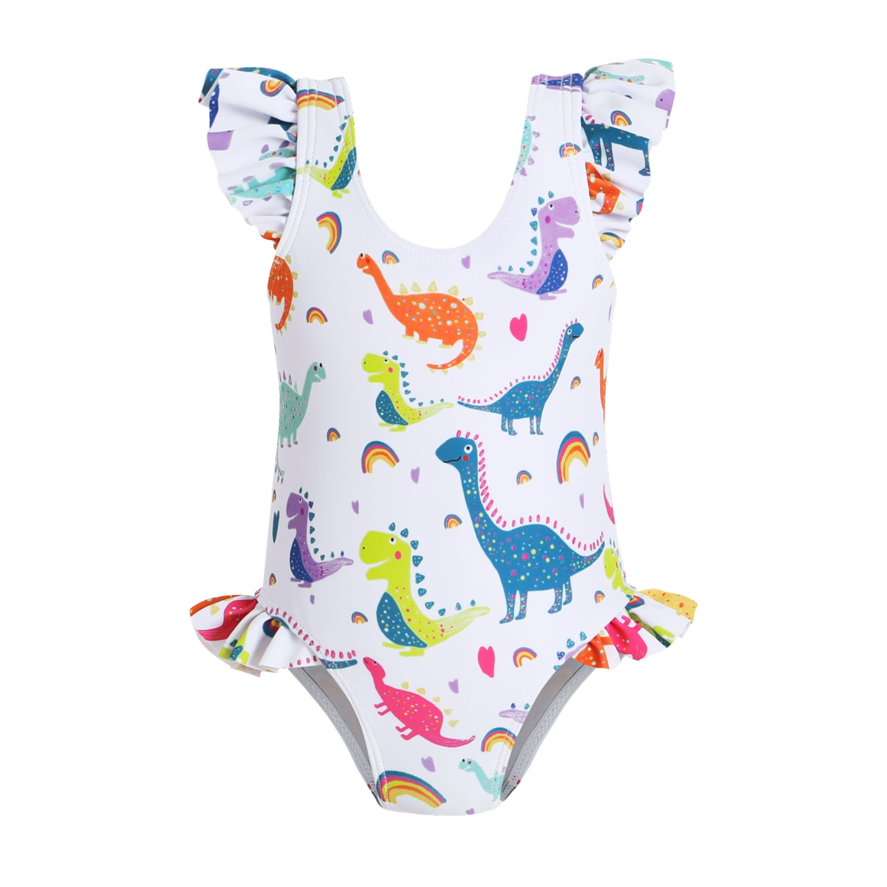 Younger Tree Baby Girl One Piece Swimsuit Toddler Sleeveless Beach ...