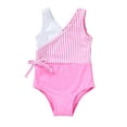 thumbnail image 1 of Younger Tree Baby Girl One-Piece Swimsuits Kid Summer Beach Sleeveless Bathing Suit for 18-24M, 1 of 6