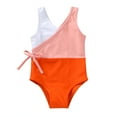 thumbnail image 1 of Younger Tree Baby Toddler Girl One Piece Swimsuits Kid Summer Beach Sleeveless Bathing Suit for 6-7T, 1 of 7