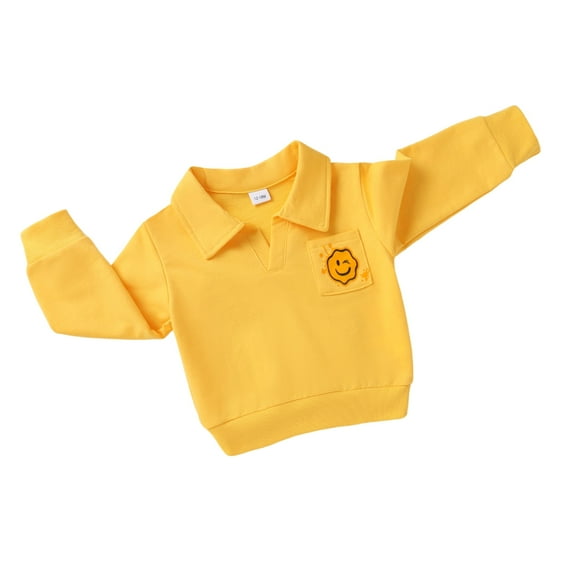 Younger Tree Toddler Baby Sweatshirt Girl Boy Winter Long Sleeve Pullover Blouse Shirt Clothes for 12-18 Months