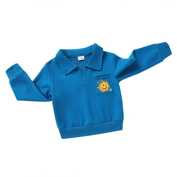 Younger Tree Toddler Baby Sweatshirt Girl Boy Winter Long Sleeve Pullover Blouse Shirt Clothes for 6-12 Months