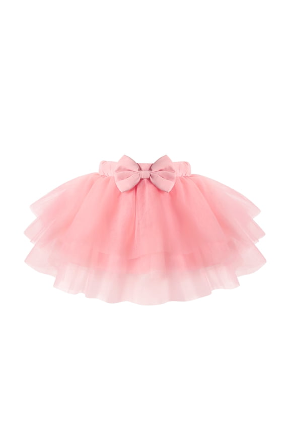 Tutu for Girl Toddler Cute Tulle Skirt with Bow Baby Dress for 18-24 Months