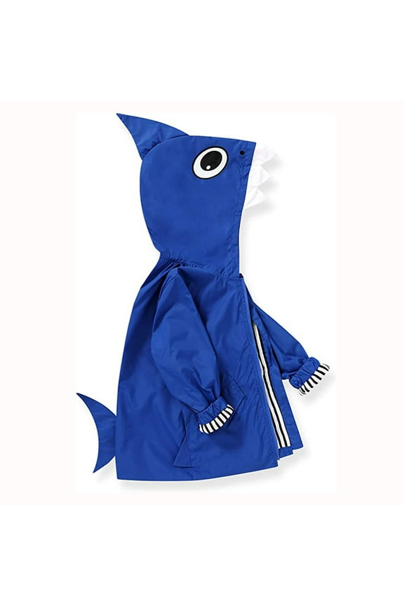 Waterproof Comfort Fit Zipper Closure Rain Coats (Boy's 2-3T)