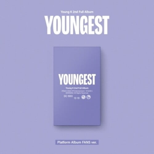 Young K ( Day6 ) - Youngest - Platform Album Fans Version - Music & Performance - CD