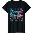 thumbnail image 1 of Youngest Sister Shirt Rules Don't Apply To Me Funny Cruise T-Shirt, 1 of 5